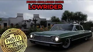 Forza Horizon 5 - Photo Challenge Guide - LOWRIDER - La Casa Solariega Player House - 64 Impala SS