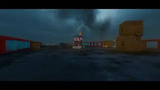 Destroyed bridge | 3D Animation