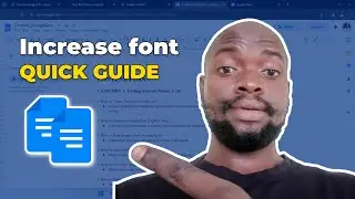 How to Increase Font Size in Google Docs