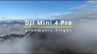 DJI Mini 4 Pro Cinematic Flight Over Medellin