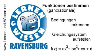 Ganzrationale Funktionen bestimmen by Lernen und Wissen