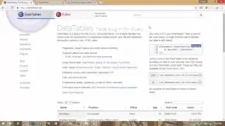 Cara Membuat Pagination dengan Menggunakan Plugin jQuery DataTables