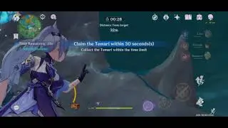 I lost a 50/50 to Keqing for this | Temari Game | Genshin Impact