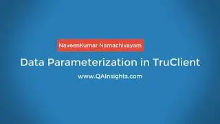 Data Parameterization in TruClient