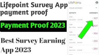Lifepoint Survey App payment proof || Lifepoint Survey App New Update || New Survey Earning App