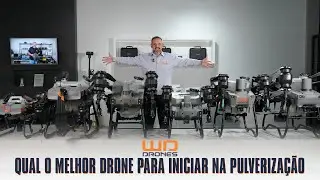 Qual o melhor drone para iniciar na pulverização com drones agrícolas em 2024