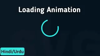 Quick SVG Loader Animation In  Hindi| CSS Animation