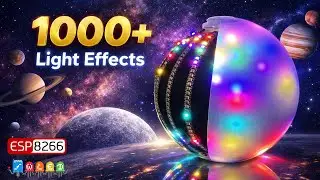 AMAZING 544 LEDS SPHERE with ESP8266 and WLED