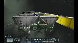Space Engineers How to make curves rail (improvised video)