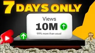 10 Million Views in 7 days | I Tried Shorts Green Screen to Monetize (1k Subs Everyday 😍)