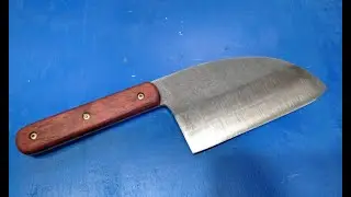 Сербский нож. Изменение строя клинка.