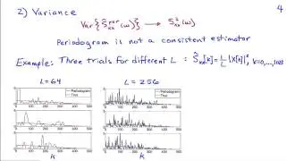 The Periodogram for Power Spectrum Estimation