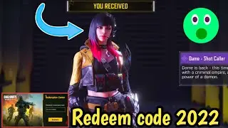 Working Redeem code codm 2022 | cod mobile Redeem code 2022 | August 2022 Redeem code codm