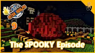 Halloween Build! Scary Minecraft Pumpkin | Inter Realms 3 - 9