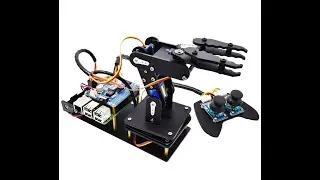 Adeept 4 Axis Robotic Arm Kit for for Raspberry Pi 4 - Record actions and automate them