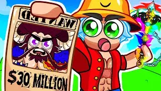 I Hunted A 30 MILLION BOUNTY in Blox Fruits