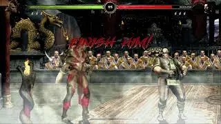 Sheeva's 2nd fatality/2-ое фаталити Шивы (Mortal Kombat Champions)