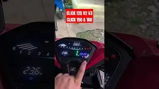 CLICK 125 V2 V3 CLICK 150 / CLICK 160 SPEEDOMETER PANEL LATEST DESIGN 2024 #click125digitalpanel #v3