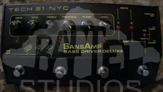 Awesome programmable analong overdrive pedal(Tech 21 bass driver deluxe review)
