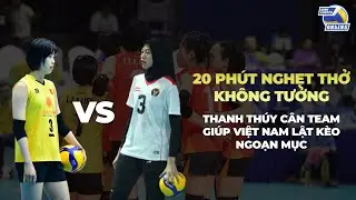 20 phút khiến NHM đau tim: Đội trưởng Thanh Thúy quá bản lĩnh, Việt Nam lật kèo ngoạn mục