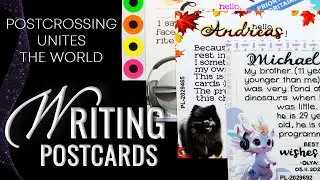 ✒️ WRITING & Decorating postcards | New Polish stamp | Nov 2024 | #21 | POSTCROSSING