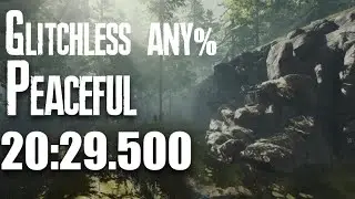 The Forest Speedrun Glitchless Any% Peaceful in 20:29.500