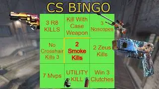 Impossible Cs2 Bingo: R8 No Crosshair?