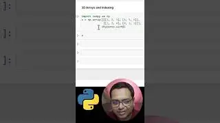 Python NumPy | 3D arrays