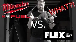 DRILL SHOWDOWN! NEW FLEX Power Tools 24V Brushless vs MILWAUKEE M18 Fuel!!! 😮