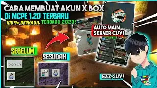 CARA MEMBUAT AKUN XBOX DI MCPE TERBARU 1.20 - BISA MAIN SERVER - BEBAS KODE VERIFIKASI