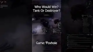 Collie Destroyer stood no chance! #mmo #gaming #foxhole #foxholegame #warden