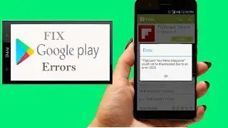 How to Fix Google Play Store Errors & Server Errors Google Play Store Not Working & Solution