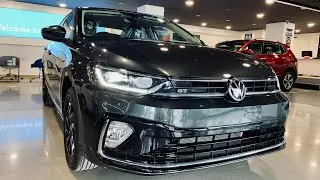 Volkswagen Virtus GT Carbon Steel #virtus #grey #carbon #gt #volkswagen #review #walkaround