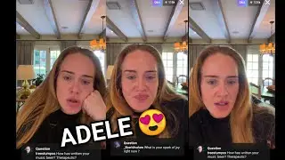 ADELE IS IN LOVE WITH TAYLOR SWIFT! ADELE LIVE STREAM 09 OCT 2021