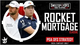 Rocket Mortgage Classic | SweetSpotDFS | PGA DFS Strategy