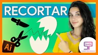 🔶 CORTAR OBJETOS en Adobe Illustrator 👉 3 Herramientas para recortar