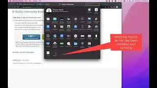 Downloading and Installing Oracle MySQL Server and MySQL Workbench on Apple macOS