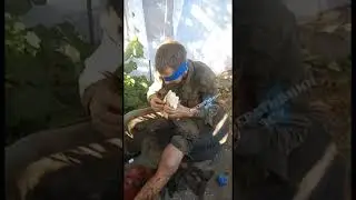 ВСУ угостили пленного шаурмой 
