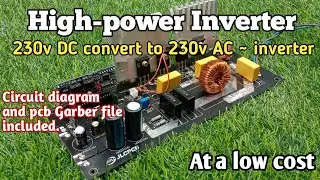 How to convert DC to AC | Direct Current Inverting Circuit