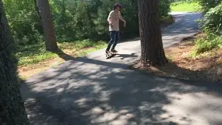 Hangin with Diego, skatin down a cool track (chill vlog)