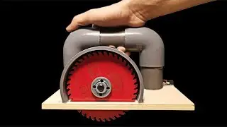 How to make a circular saw using 775 dc motor