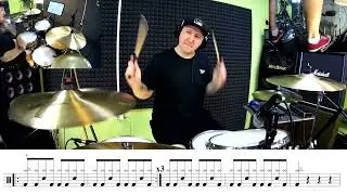 Король и Шут "Возвращение колдуна" (Drum cover/Барабанные ноты)