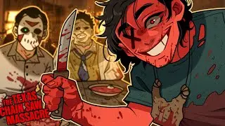 THE TRIPLE FAMILY DREAM TEAM! | The Texas Chain Saw Massacre (w/ H2O Delirious & Anthony)