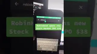 LIVE Scalping ROBINHOOD 