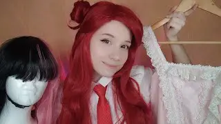 ASMR Doing your makeup for the cosplay festival ♡(ˊ˘ˋ*)