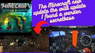I found warden secret base in new Minecraft 1.19 update gone crazy