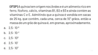 REVISÃO DE POTÊNCIA - QUESTÃO 6