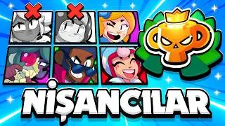 SADECE KESKİN NİŞANCILARLA AŞAMALI OYNUYORUM! KAYBEDERSEM KARAKTERİM SİLİNİYOR 😱 | Brawl Stars