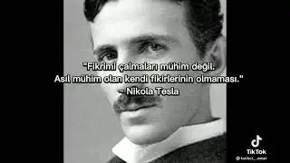 ~Nikola Tesla