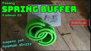 Cara Pasang SPRING BUFFER (Dumper) Osano, Per Depan Karimun Kotak DX 2002